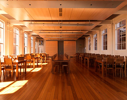 melbourne girls' grammar dining hall and café