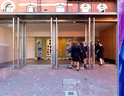 melbourne girls' grammar dining hall and café