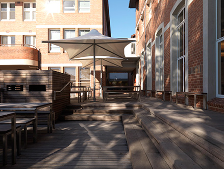 melbourne girls' grammar dining hall and café