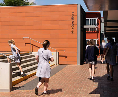 melbourne girls' grammar nina crone library